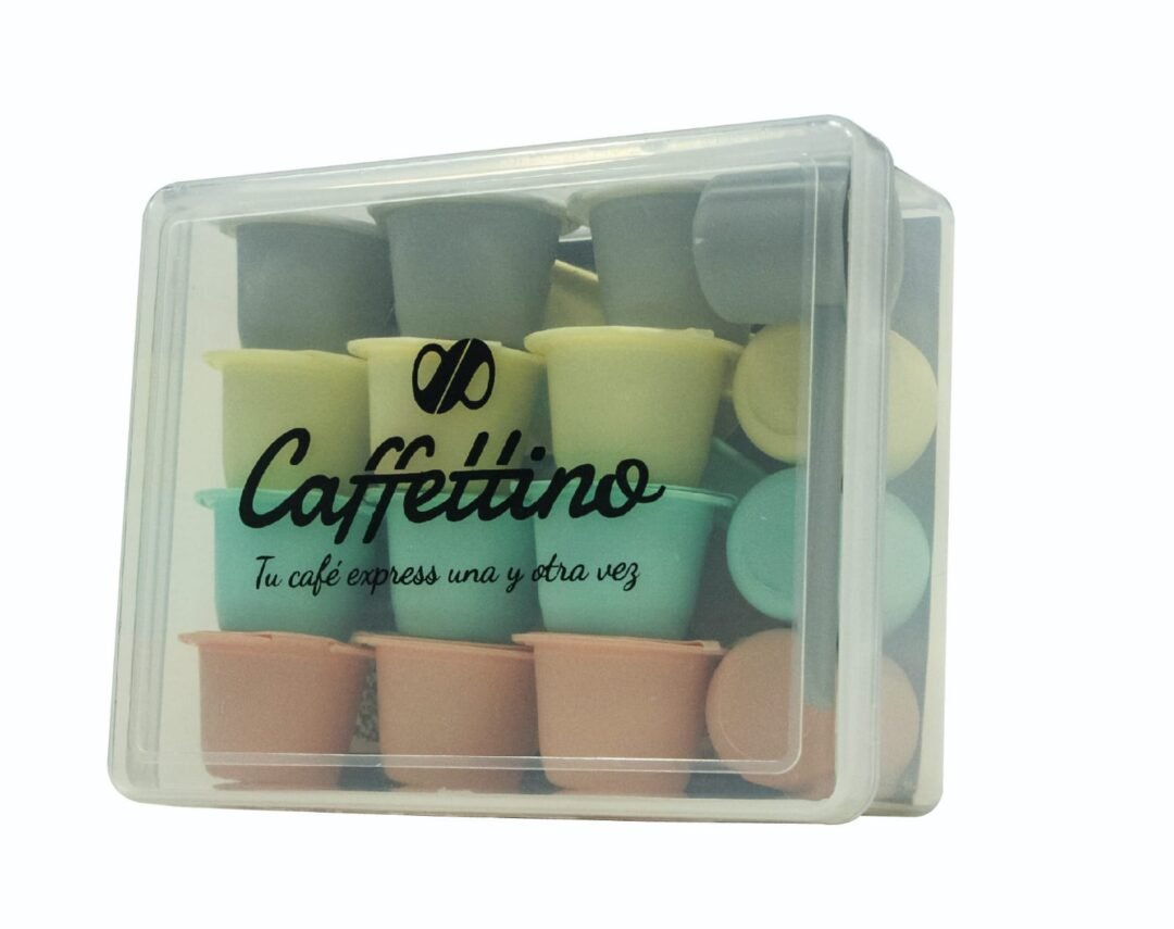 Capsulas recargables para nespresso x 12 unid.